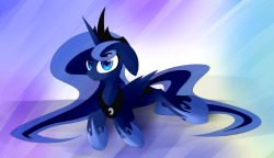 theponyartcollection:  Luna by ~Bloody-Sky-Z 