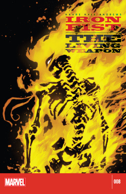 fullofcomics:  Iron Fist The Living Weapon #8 Cover by: Kaare