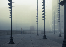 worldstreetphotography:  cyrilabad:  Dans la brume électrique.