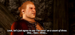 incorrectdragonage:  Varric: Look, let’s just agree to say