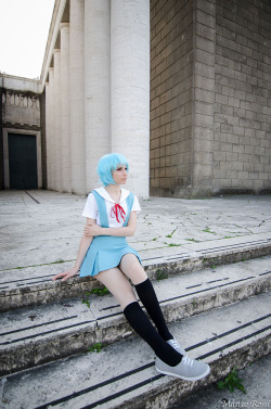 ladies-of-cosplay:  Rei Ayanami from Evangelion Cosplayer: AE   Facebook \ Worldcosplay \ Tumblr