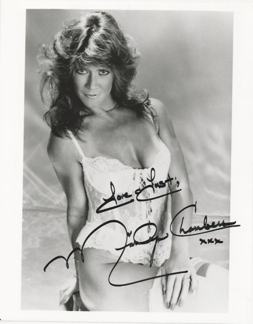 Autographed photo, circa 1986