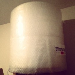 tdrrecords:  Just got two new rolls of bubble wrap. It’s a