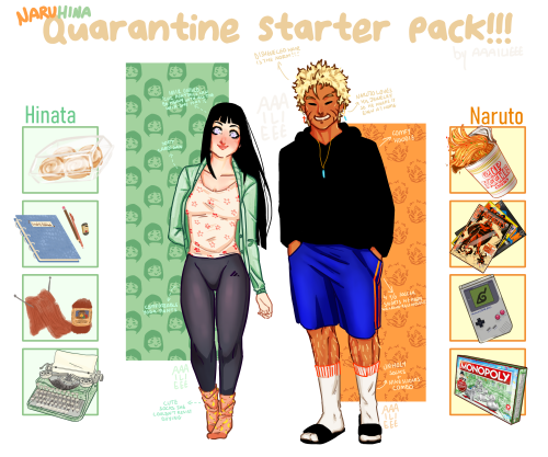 aaailieee:   ♥*♡∞.｡  NaruHina Quarantine Starter Pack!!