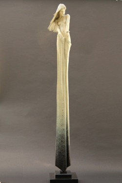 cross-connect:   Beautifully Oxidized Bronze Sculptures of Elongated