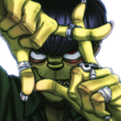 spyrale:  Gorillaz by     Eddie Holly // Follow Artist on Tumblr