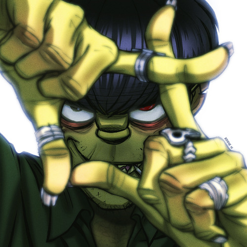 spyrale:  Gorillaz by     Eddie Holly // Follow Artist on Tumblr     