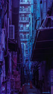 liamwon9:TOKYO ALLEY 💜💙 - www.twitter.com/liamwong