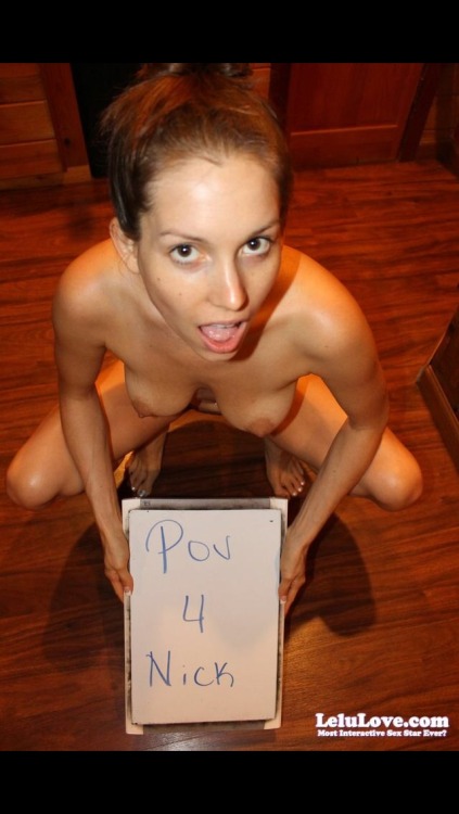 POV style :) (my #POV pics/vids here: http://www.lelulove.com/?page=Search&q=POV) #tits #boobs Pic