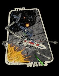 tiefighters:  Star Wars T-shirt Design   Created by Adam Rufino