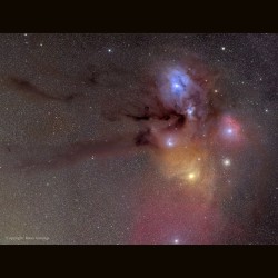 The Dark River to Antares #nasa #apod #pipe #nebula #antares