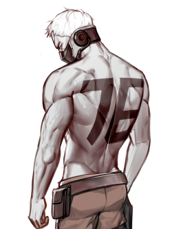 overwroughtfan: korkrunchcereal:  won-artblog:  Soldier 76. Overwatch.