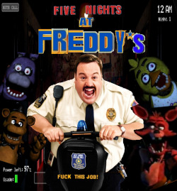 wibble23:  Zany antics ensue when Paul Blart gets a new job as