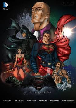 extraordinarycomics:Batman v Superman: Dawn of justice by Diego