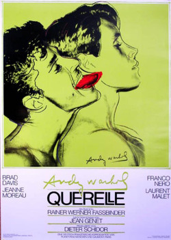 nrqart:  Andy Warhol Querelle 1982