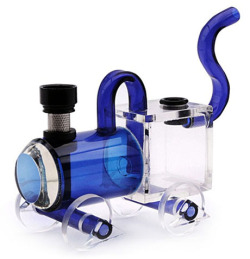 coolestbongs:The cool little train bong made from acrylic