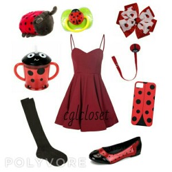 cglcloset:  little-kitten-buggi here’s the ladybug outfit you