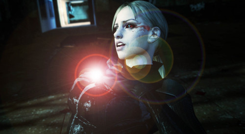 â€œWhatâ€™s happening to me!?â€Jill felt her body heat rise, as if it was all going to one spot, her chest. The device glowed red and the sensation was almost like it was trying to burn a hole through her frame. She couldnâ€™t breath. As if all of her