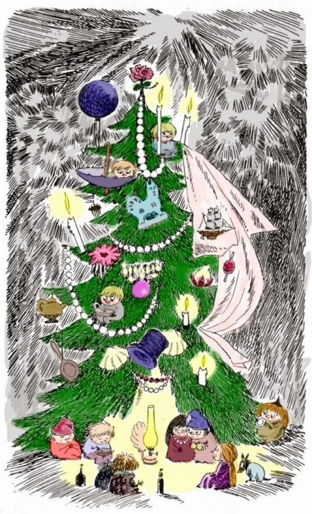 huariqueje:  The Fir Tree    -     Tove Jansson Finnish,