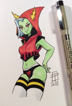 callmepo: Lord Dominator in her Lord Hater hoodie.  (Another