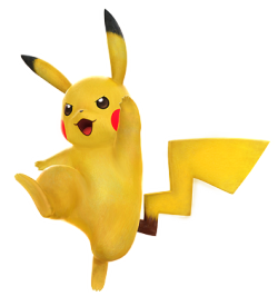 streetsahead99:  Official character renders for Pikachu, Gardevoir,