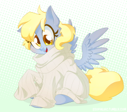 egophiliac:  you silly pony, that sweater is far too big for