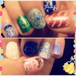 I think I’m getting better at doing my nails! Using my