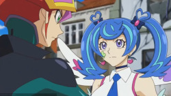 uchihadiana:Playmaker & Blue Angel from Yu-Gi-Oh! VRAINS