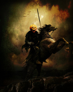 ronbeckdesigns:  The Headless Horseman by Chris Rawlins  .jpg