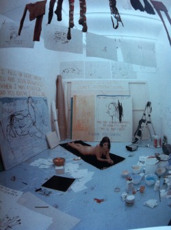 themountainboy:  veryher:  Tracey Emin - Exorcism of the last