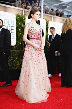 vikander:   Anna Kendrick arrives to the 72nd Annual Golden Globe