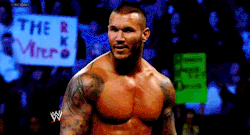 tyler-van-buren:  Randy Orton’s Pec Bounce(: >>>>