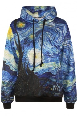 beefiar:  Oil Painting Print Picks Hoodie // Sweatshirt  //