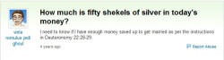 proud-atheist:  Fifty sheckels in today’s moneyhttp://proud-atheist.tumblr.com