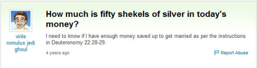 proud-atheist:  Fifty sheckels in today’s moneyhttp://proud-atheist.tumblr.com