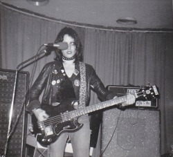 rimbaudwasademonchild:  The Adverts: Gaye Advert, Bristol, 1977.