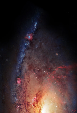 sav3mys0ul:  infinity-imagined: Spiral Galaxy M106 