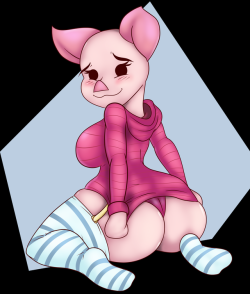 neronovasart: Okay second pig based after @cuddlesong-nsfw  Pigglet