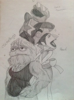 pearl-jam-bud:  I also may have drawn the gems from sesame street