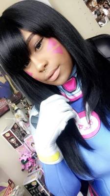 chubambii:  I redid my D.VA cosplay for stream. It’s not perfect,