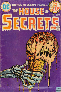 House of Secrets #123 (DC Comics, 1974). Cover art by Frank Robbins.