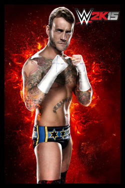 adrianmurren:  CM PUNK revealed for 2K15!!!