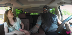 imsoshive:  Shaq went undercover as a Lyft driver. Look at the
