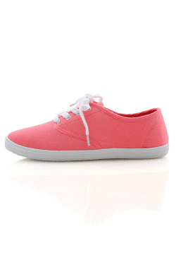 Tip Toe Canvas Sneakers | Cute Shoes at Pink Ice on @weheartit.com