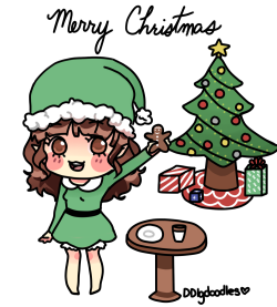 ddlgdoodles:  Merry Christmas friends! Hope you all have been