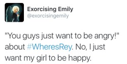 exorcisingemily:  This is why I asked #WheresRey. This is why