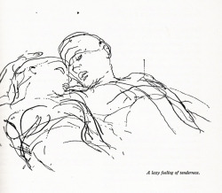 l-lullabies:   Illustration from ‘An ABZ of Love,’ Kurt Vonnegut’s