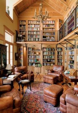 dyingofcute:  library with secret doors  I’ve always wanted