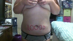 princessblairward:  Thank You for 1,000!