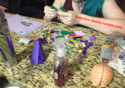 doctor-daddy:  Playtime with Doctor Daddy.   (And for the observant